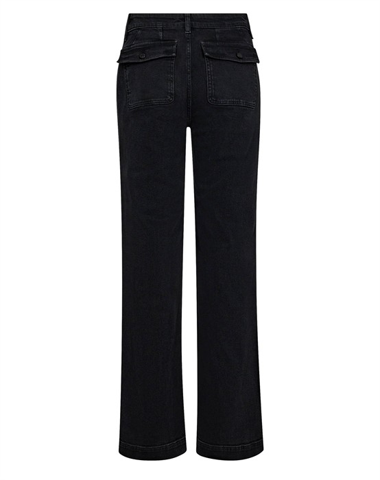 Augusta French Wash Faded Black Jeans